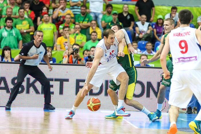 Eurobasket: Lietuva - Serbija