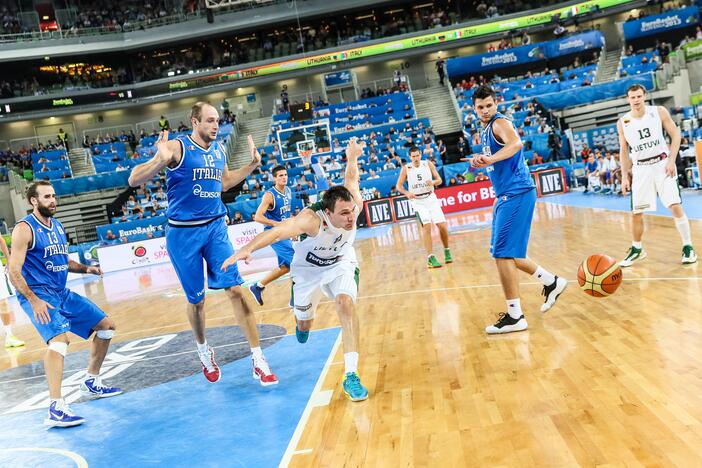 "Eurobasket": Lietuva - Italija