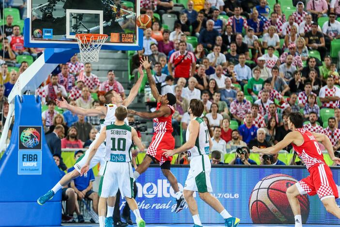 "Eurobasket": Lietuva - Kroatija