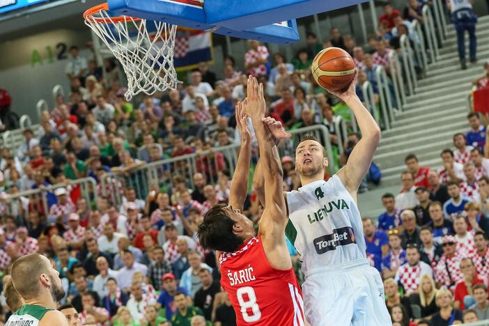 "Eurobasket": Lietuva - Kroatija