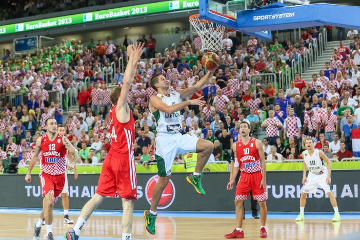 "Eurobasket": Lietuva - Kroatija