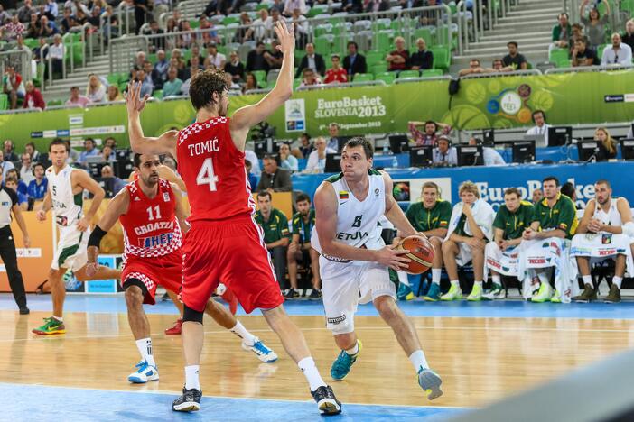 "Eurobasket": Lietuva - Kroatija