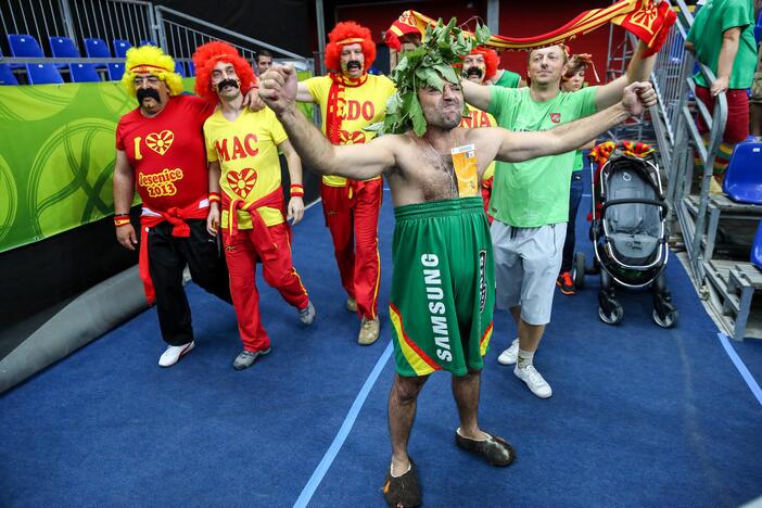 Eurobasket: Lietuva - Makedonija