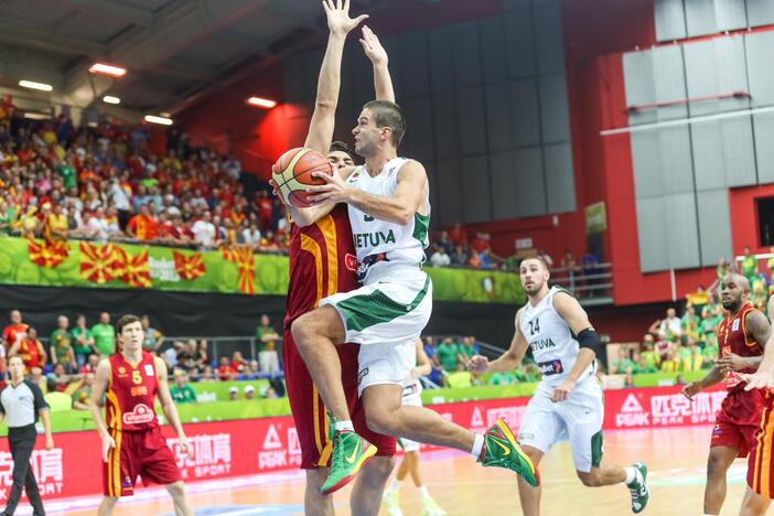 Eurobasket: Lietuva - Makedonija