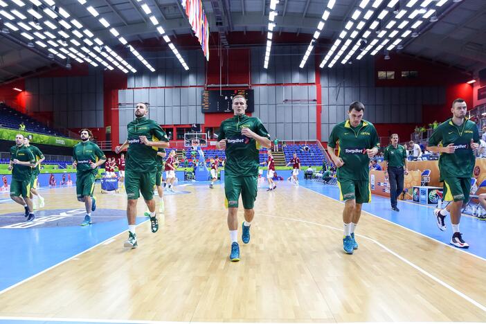 Eurobasket: Lietuva - Latvija