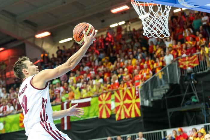 Eurobasket: Latvija - Makedonija