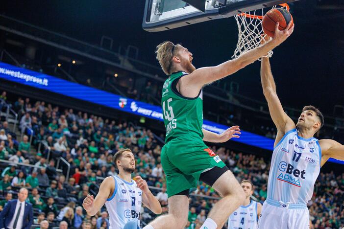 LKL: Kauno „Žalgiris“ ir Jonavos „CBet“