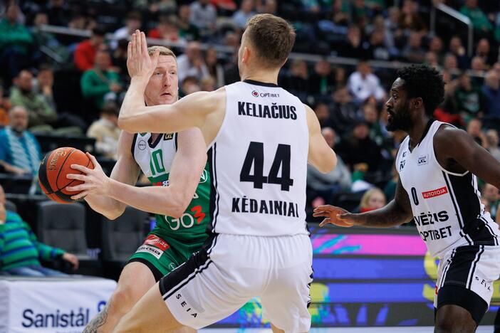 LKL susitiko Kauno „Žalgiris“ ir Kėdainių „Nevėžis“