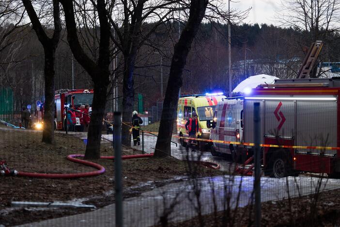 Keturis butus Viršuliškių daugiabutyje surijo liepsnos