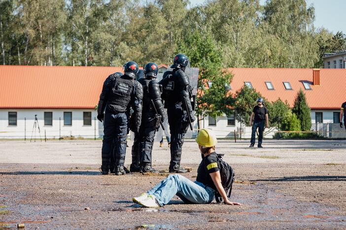 VST ir policijos pratybos