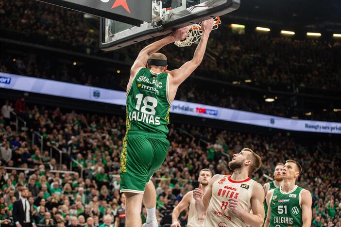 „Betsafe–LKL“: „Žalgiris“ – „Rytas“