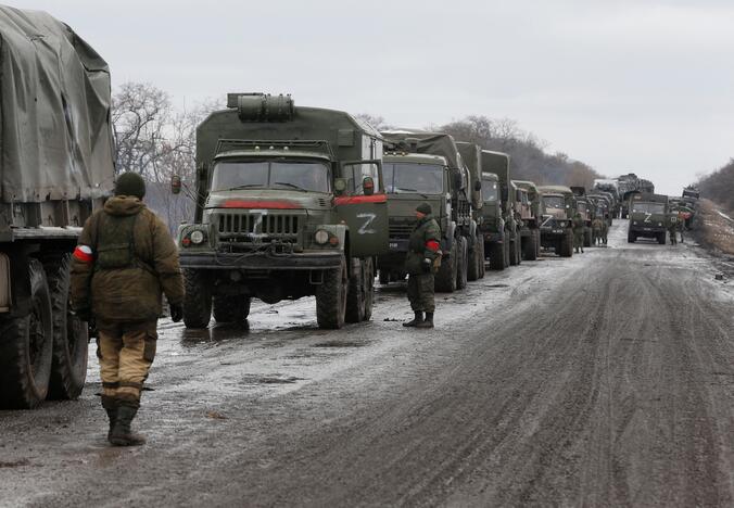 Karas toliau išbando Ukrainos stiprybę