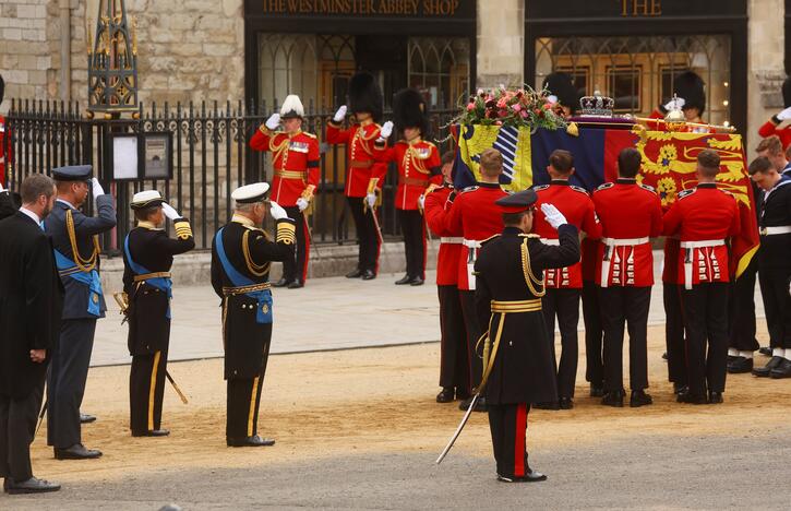 Karalienės Elizabeth II laidotuvių ceremonija