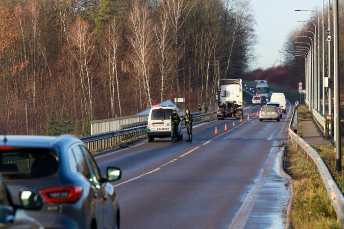 Kaune – automobilių avarijos ir spūstys