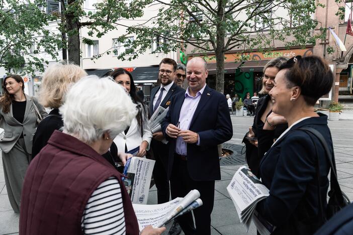 Demokratų sąjungos „Vardan Lietuvos“ Kauno skyrius pristatė komandos narius