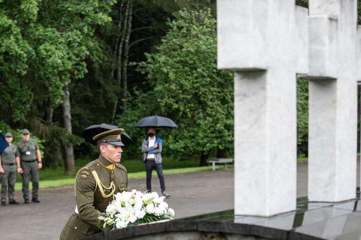 I. Šimonytės vizitas į pasienį su ES Vadovų Tarybos pirmininku