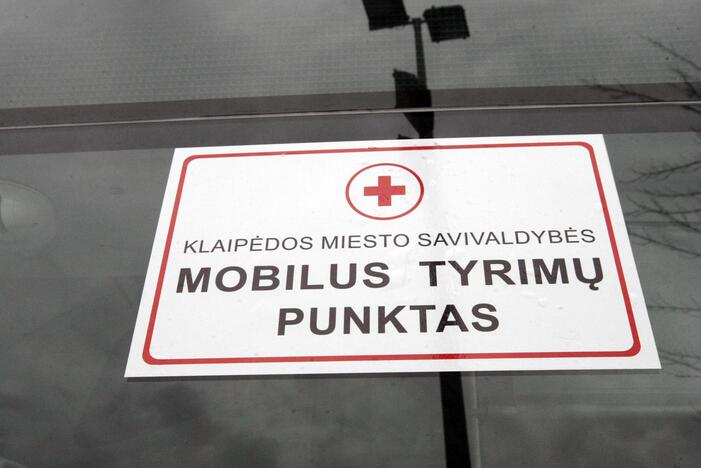 Mobilus tyrimų punktas Klaipėdoje