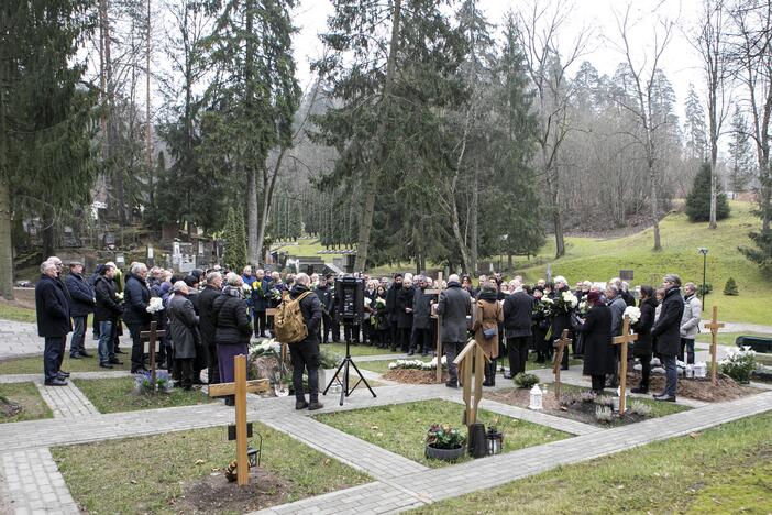 Filosofas A. Šliogeris atgulė amžinojo poilsio