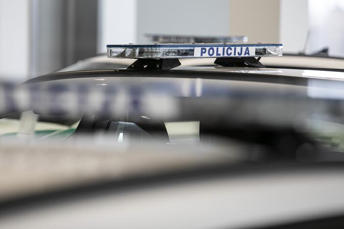 Naujų policijos automobilių pristatymas