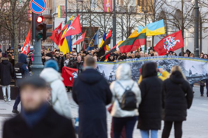 Tradicinės Kovo 11-osios eitynės „Už mūsų ir jūsų laisvę!“