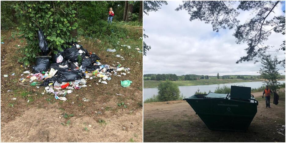 Po „Kauno dienos“ publikacijos – džiaugsmas: šiukšlių neliko nė kvapo