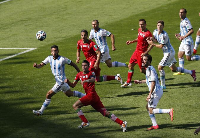  Pasaulio futbolo čempionatas: Argentina - Iranas