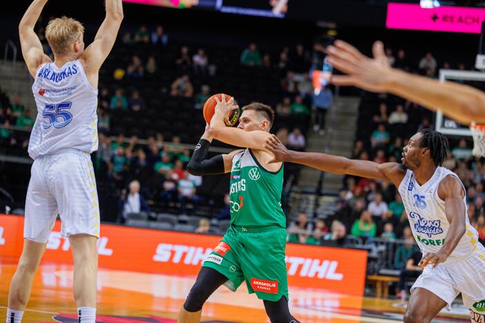 LKL: Kauno „Žalgiris“ – Pasvalio „Pieno žvaigždės“ (78:68)