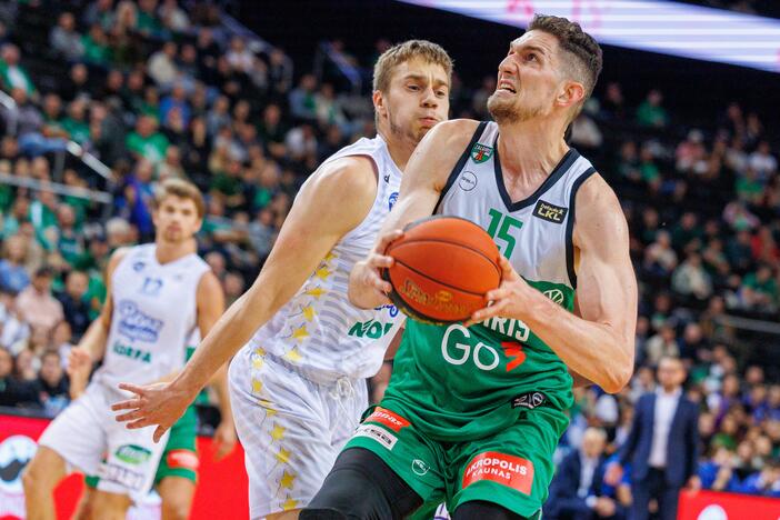 LKL: Kauno „Žalgiris“ – Pasvalio „Pieno žvaigždės“ (78:68)