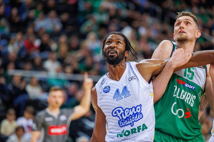 LKL: Kauno „Žalgiris“ – Pasvalio „Pieno žvaigždės“ (78:68)