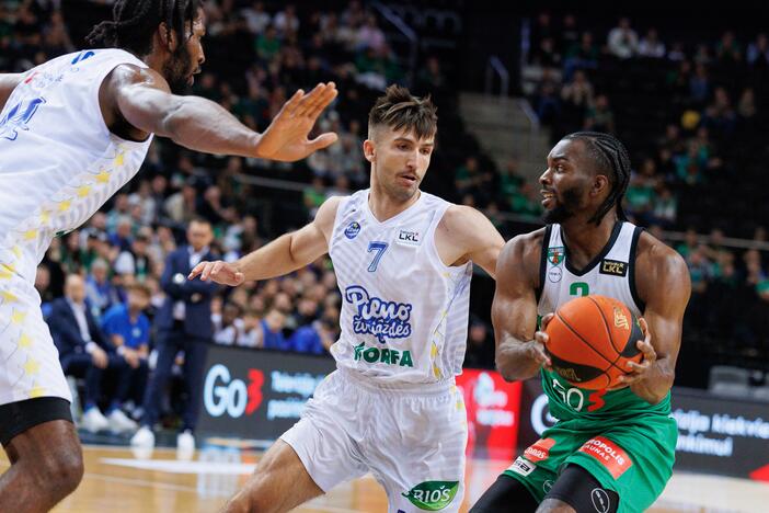 LKL: Kauno „Žalgiris“ – Pasvalio „Pieno žvaigždės“ (78:68)