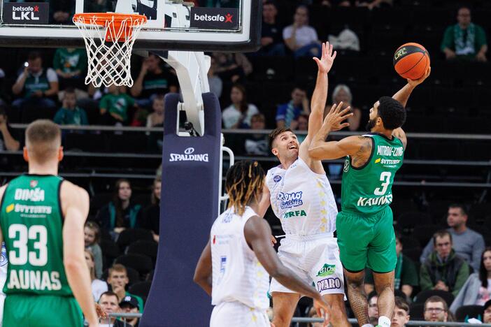 LKL: Kauno „Žalgiris“ – Pasvalio „Pieno žvaigždės“ (78:68)