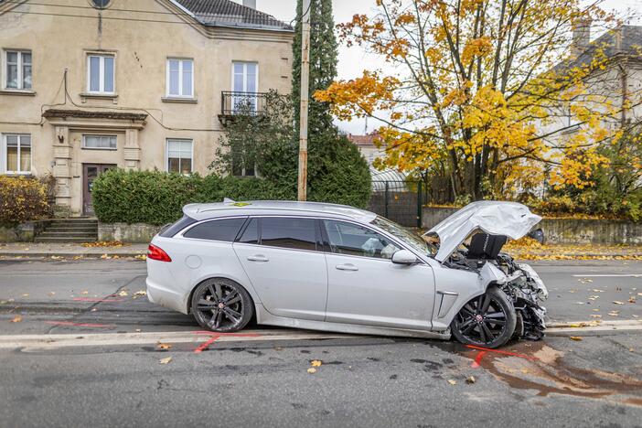 Girto vairuotojo sukelta avarija Žvėryne