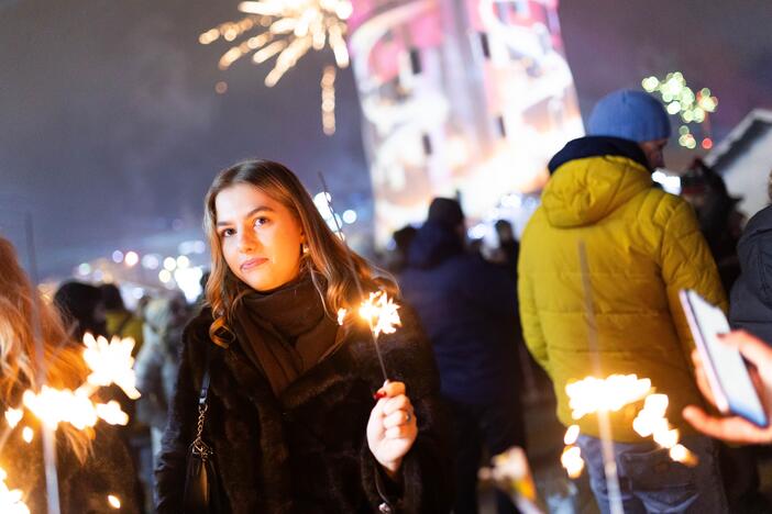 Vilnius sutiko 2024-uosius 