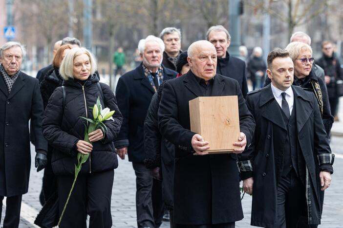 Atsisveikinimas su režisieriumi R. Tuminu