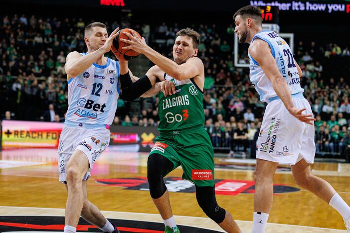 LKL: Kauno „Žalgiris“ – Jonavos „CBet“ (101:57)