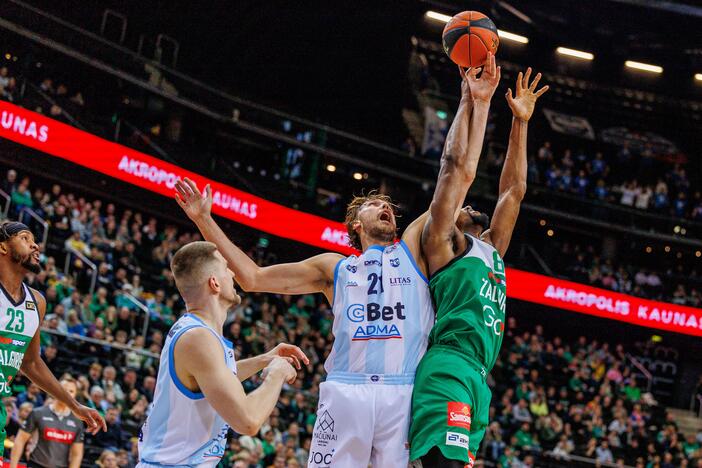 LKL: Kauno „Žalgiris“ – Jonavos „CBet“ (101:57)