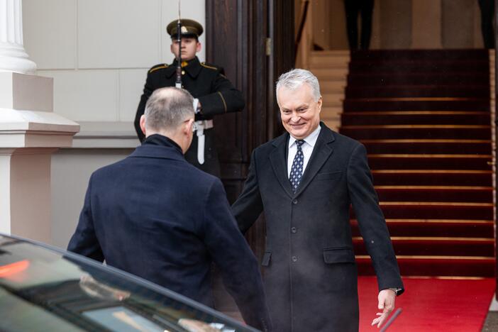 G. Nausėda Vilniuje susitiko su Lenkijos prezidentu A. Duda