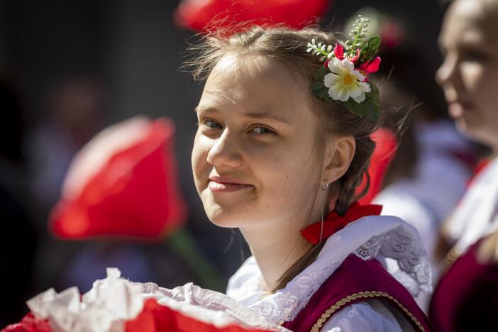 Sostinės gatvėse – Lietuvos lenkų eisena