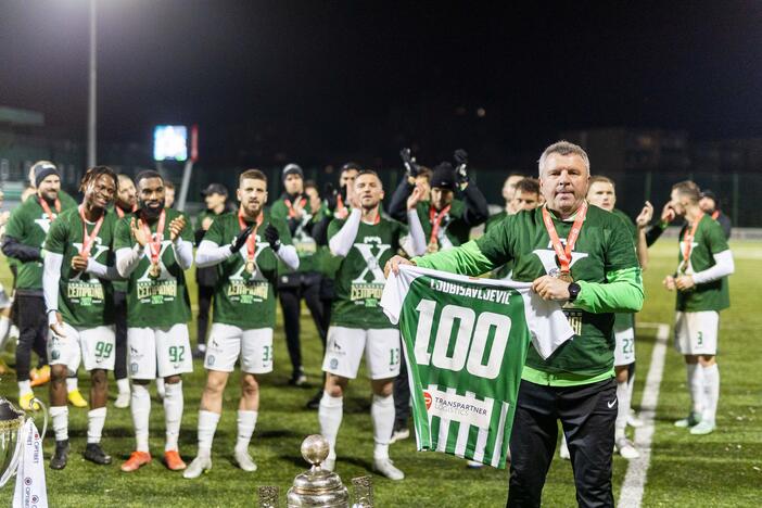 „Žalgiris“ užsitikrino Lietuvos čempionų titulą