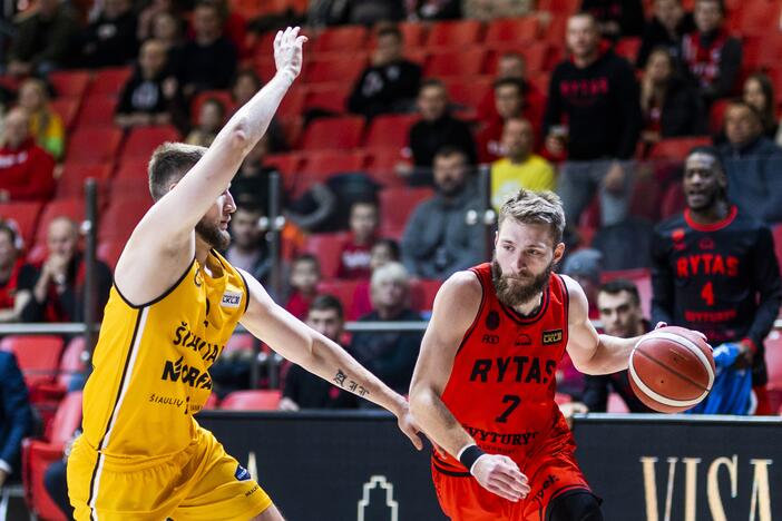 LKL čempionato rungtynės: Vilniaus „Rytas“ – Šiaulių „Šiauliai“ (107:101)