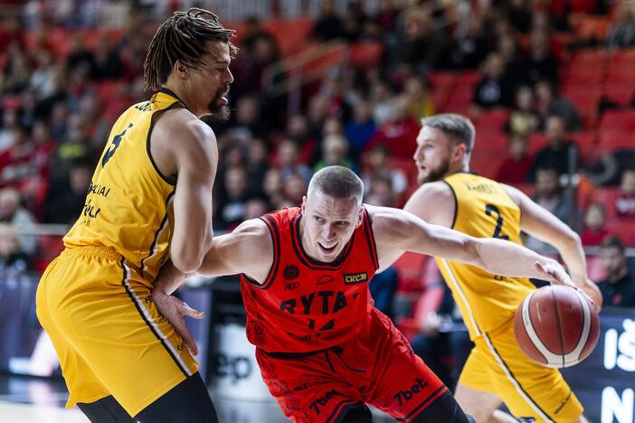 LKL čempionato rungtynės: Vilniaus „Rytas“ – Šiaulių „Šiauliai“ (107:101)