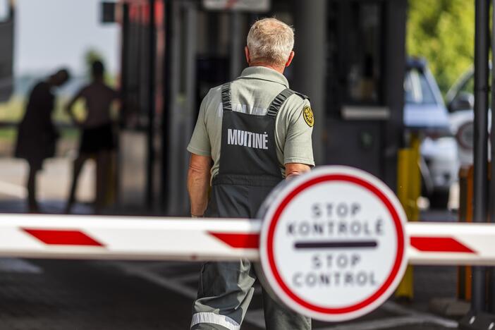 Ministrė lankėsi Tverečiaus kontrolės punkte