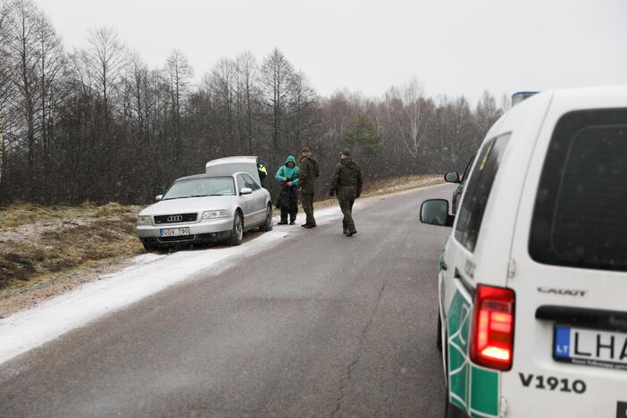 Miškininkų ir pareigūnų prevencinė akcija „Eglutė“