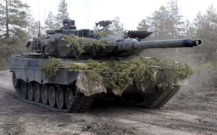 Kanada siunčia Ukrainai dar daugiau tankų „Leopard“: ir toliau tai darysime