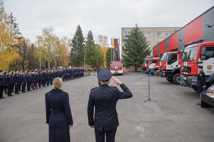 Kaune atidaryta rekonstruota gaisrinė