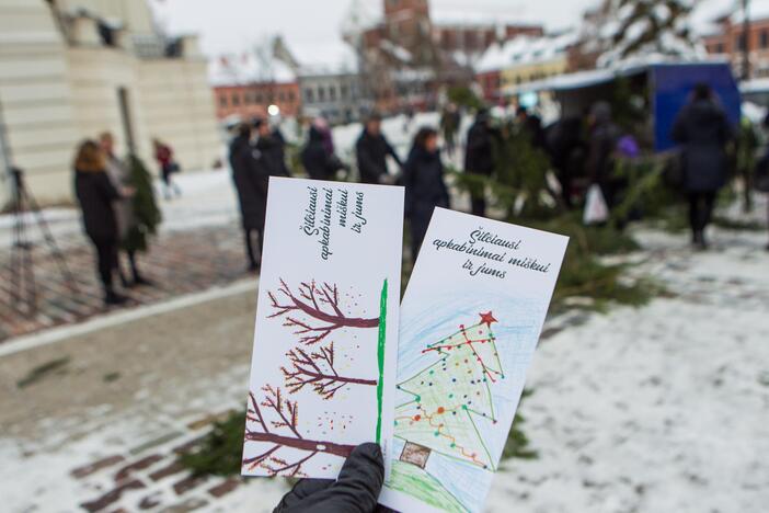 Akciją „Parsinešk Kalėdas į savo namus“ Kaune