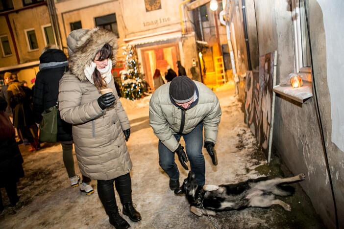 Viešas menininko V. Jako gimtadienis 