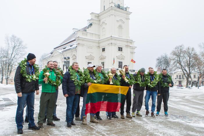 Poledinės žūklės čempionų sutikimas Kaune