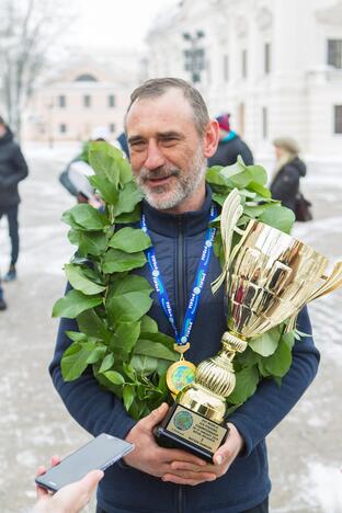 Poledinės žūklės čempionų sutikimas Kaune