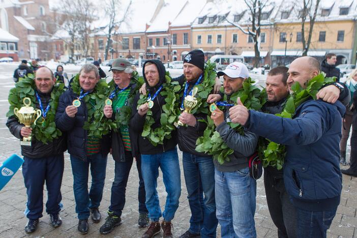 Poledinės žūklės čempionų sutikimas Kaune